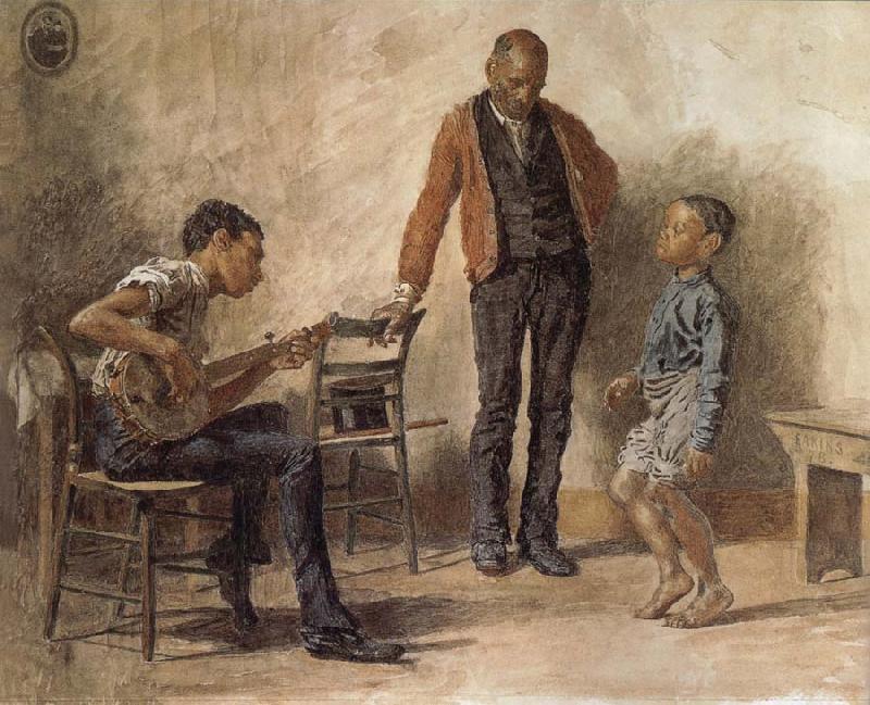 Thomas Eakins The Dance Curriculum Norge oil painting art
